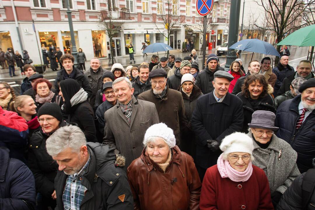 Paminklas pirmajam Lietuvos banko valdytojui