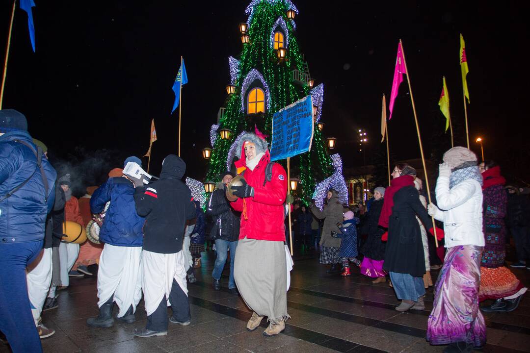 Vilniečiai švenčia 2016-ųjų metų sutiktuves