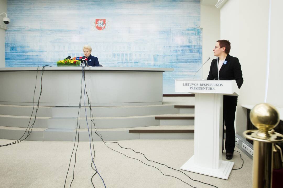 Prezidentės metinė spaudos konferencija