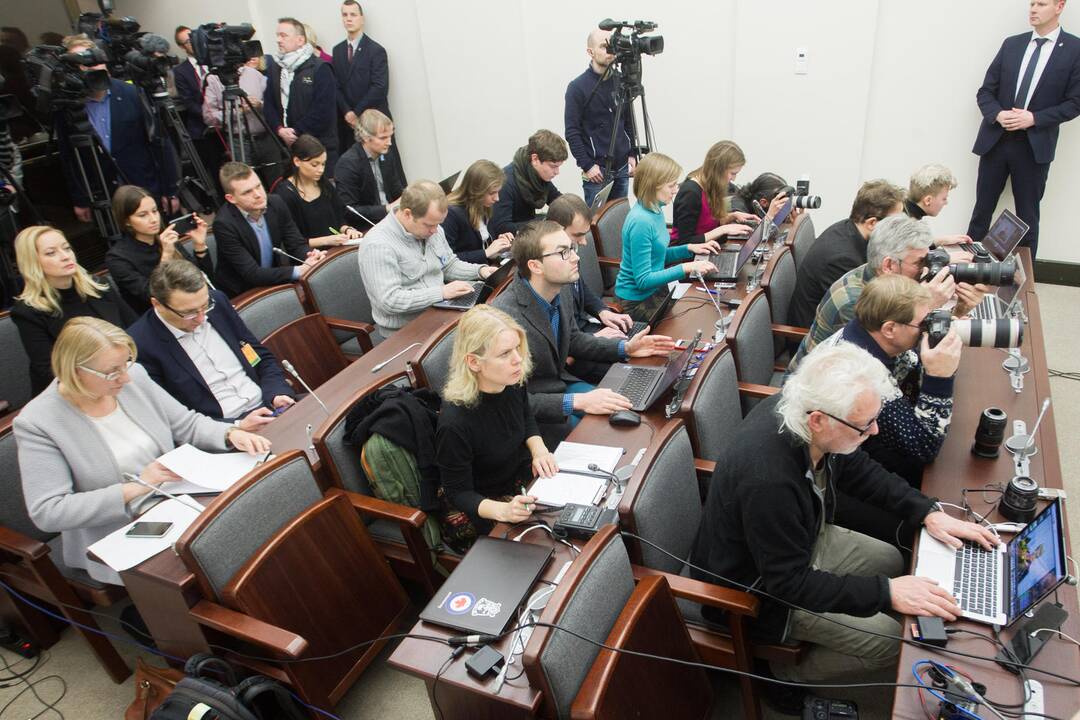 Prezidentės metinė spaudos konferencija