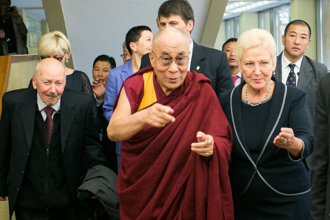 Jo šventenybė Dalai Lama XIV – Seime