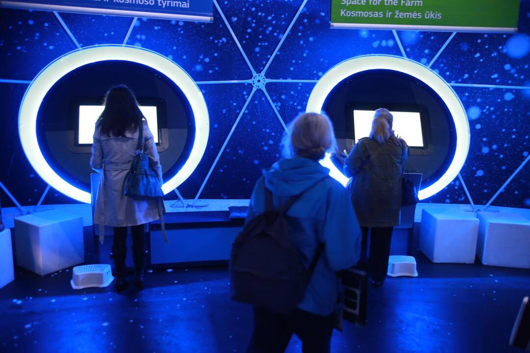 Vilniuje duris atvėrė nemokama kosmoso paroda "European Space Expo"