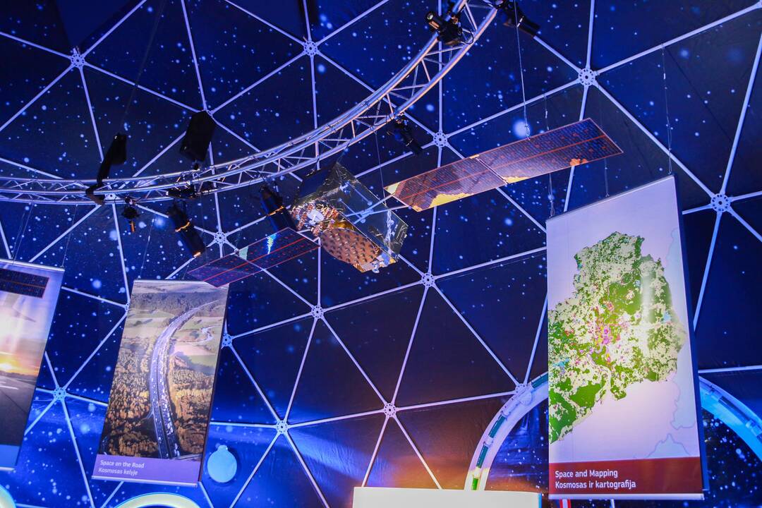 Vilniuje duris atvėrė nemokama kosmoso paroda "European Space Expo"