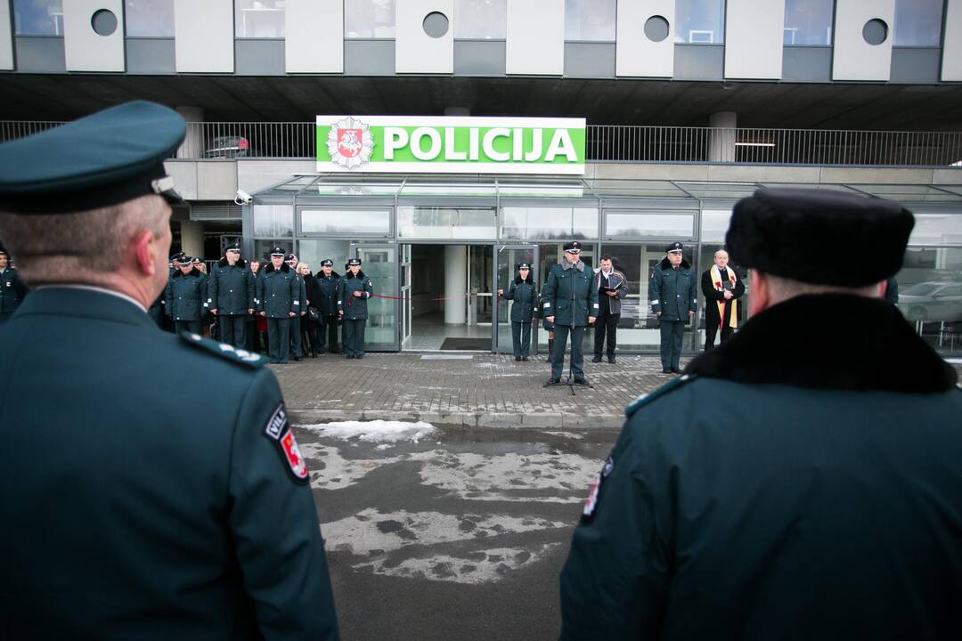 Vilniaus policininkai persikėlė į naujas patalpas