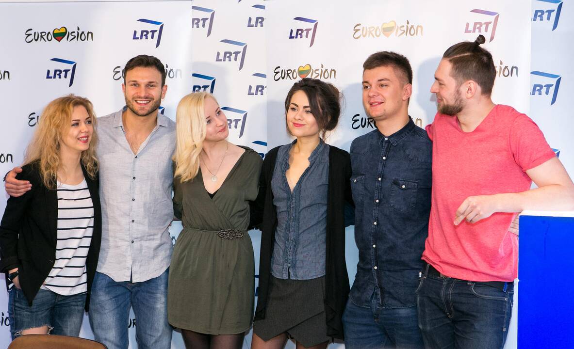 Lietuvos atstovų „Eurovizijoje“ spaudos konferencija