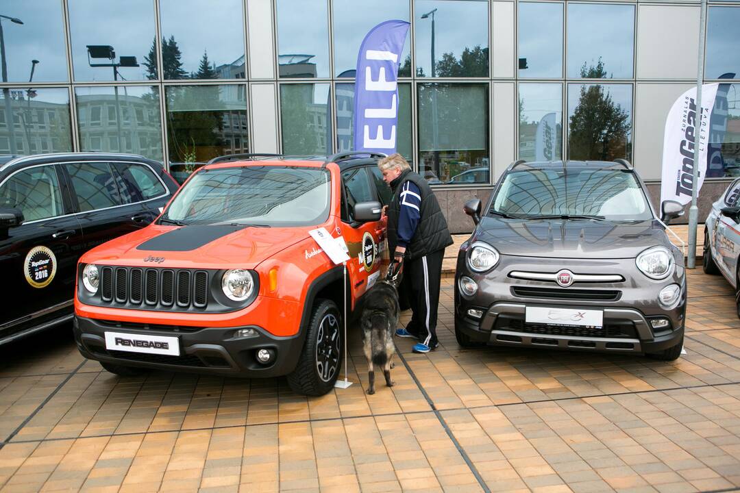 „TOP GEAR apdovanojimų 2016“ dalyvių išlydėtuvės į Taliną