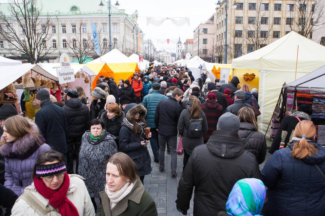 Vilniuje dūzgia Kaziuko mugė