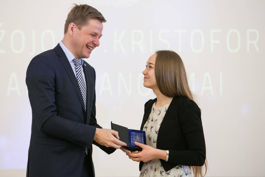 Mažųjų Šv. Kristoforų įteikimo ceremonija