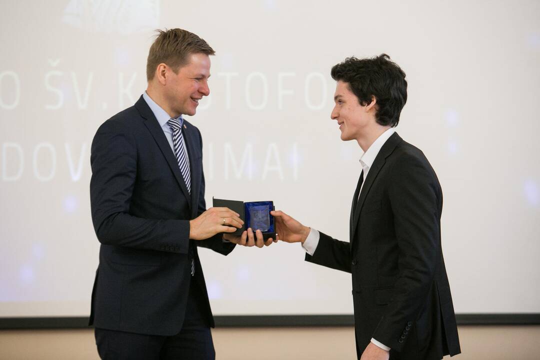 Mažųjų Šv. Kristoforų įteikimo ceremonija