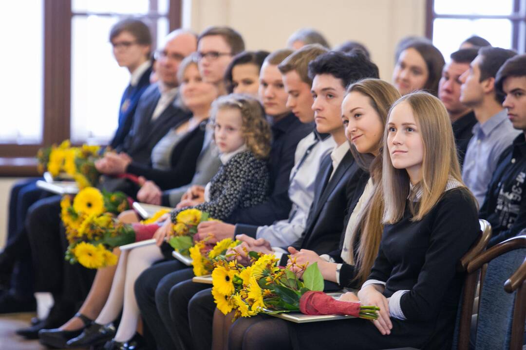 Mažųjų Šv. Kristoforų įteikimo ceremonija