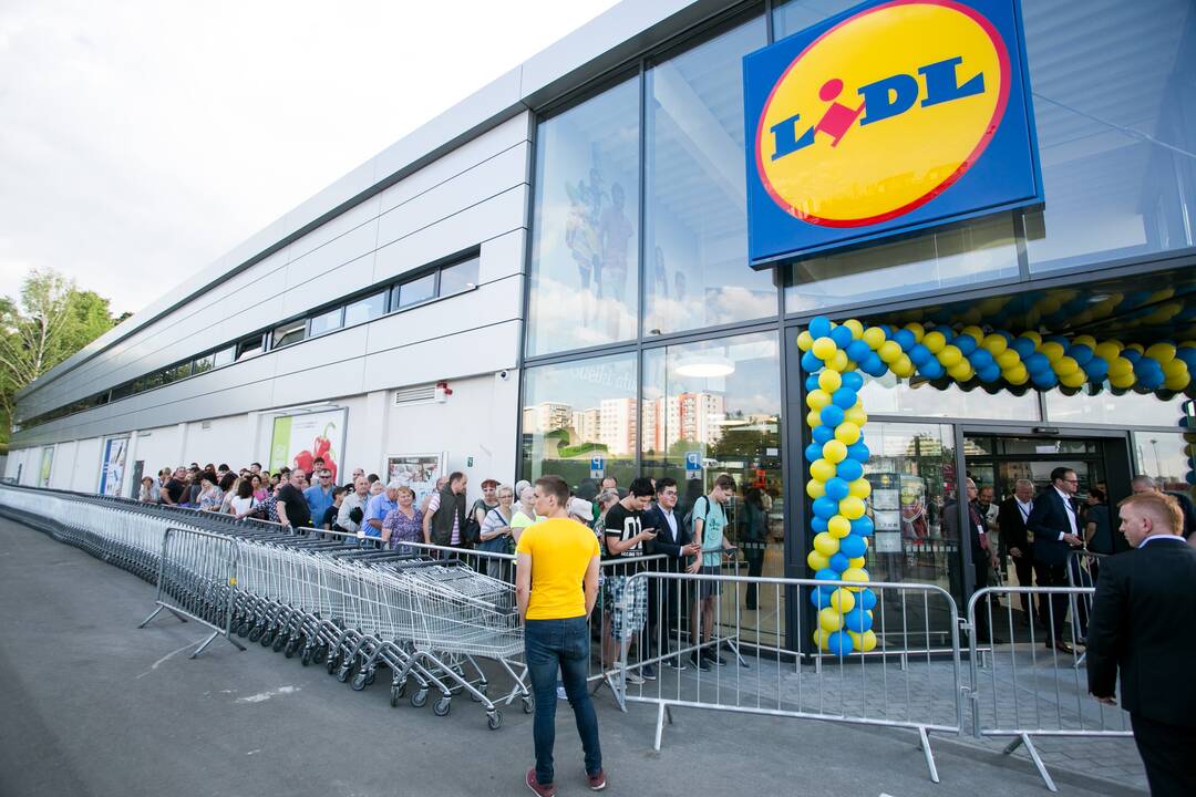 Vilniuje duris atvėrė „Lidl“