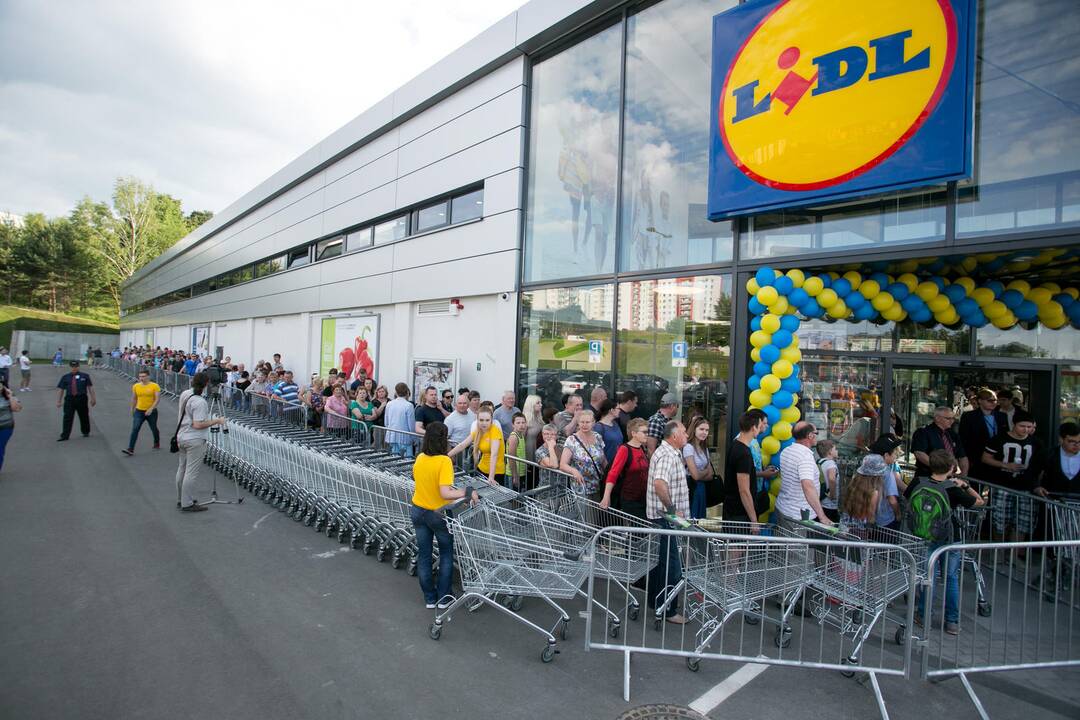 Vilniuje duris atvėrė „Lidl“