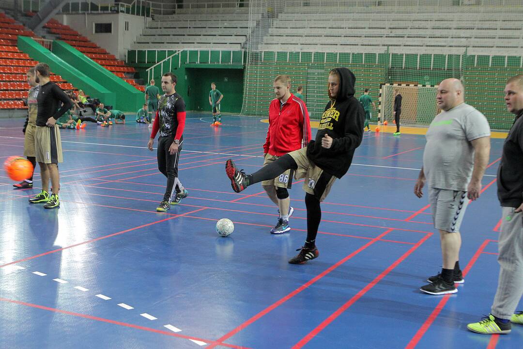 Salės futbolas: BC „Kažkur matyti“ – FK „Vytis“