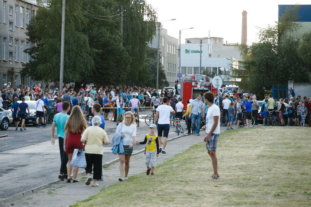 Gaisras Kauno "Švaroje"