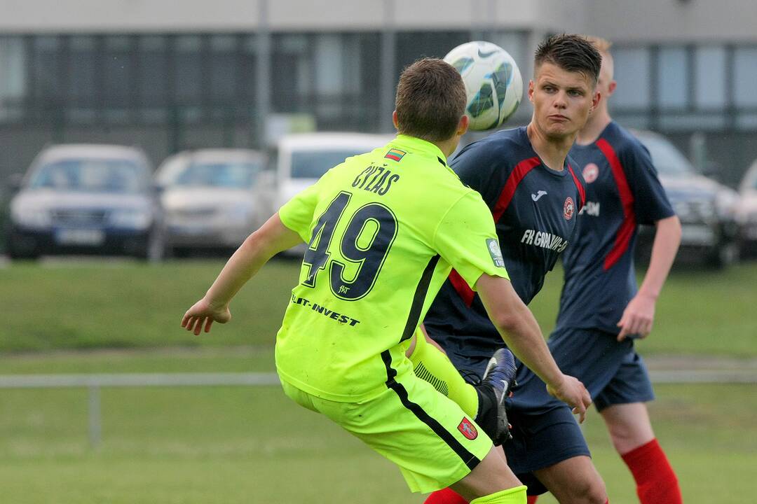 LFF taurė: „Garliava“ – „Trakai“ 0:8