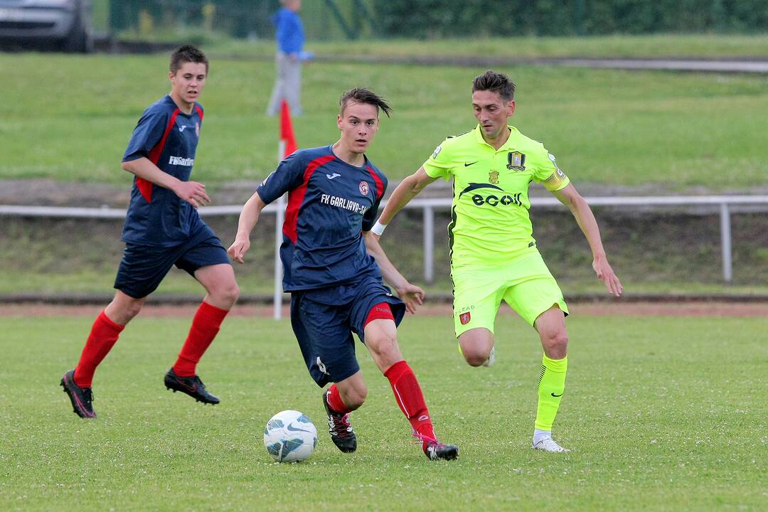 LFF taurė: „Garliava“ – „Trakai“ 0:8
