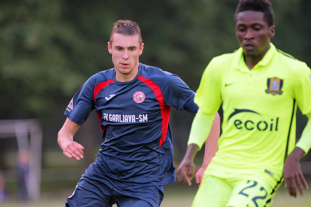 LFF taurė: „Garliava“ – „Trakai“ 0:8
