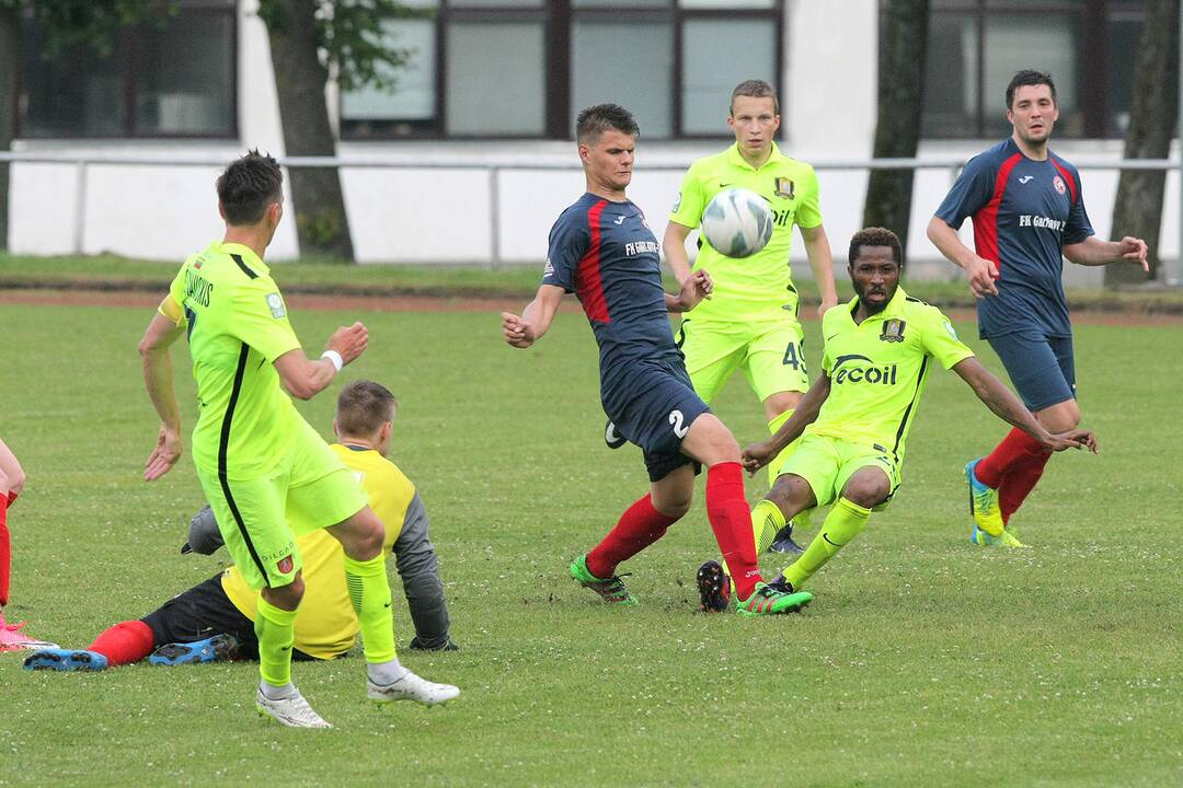 LFF taurė: „Garliava“ – „Trakai“ 0:8