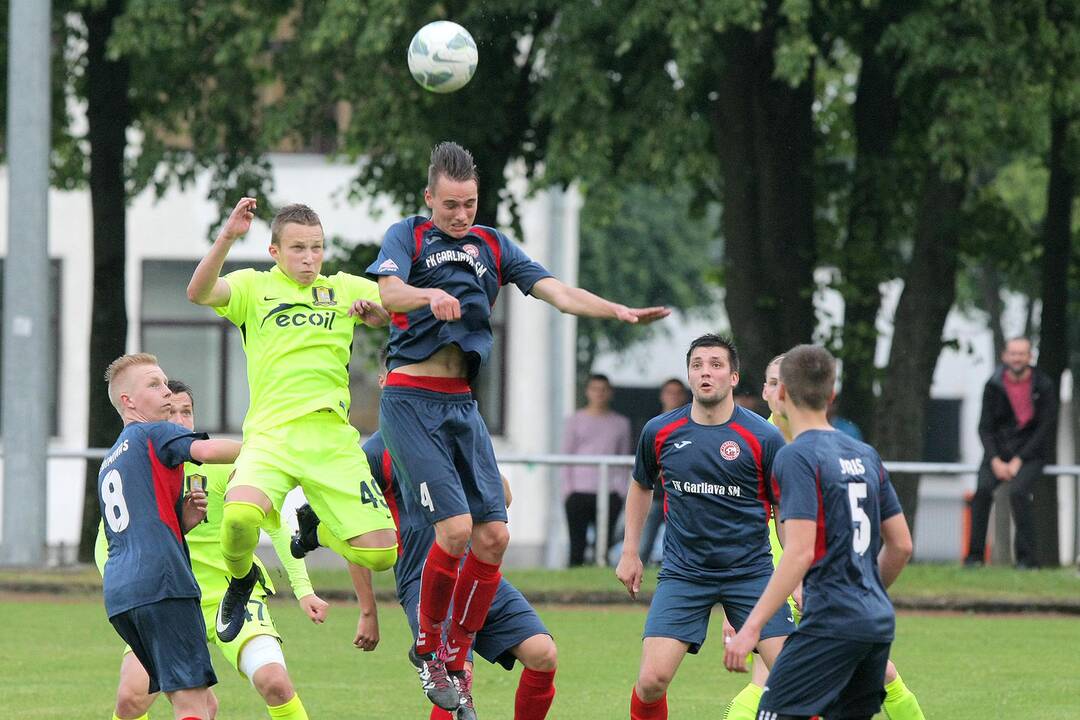 LFF taurė: „Garliava“ – „Trakai“ 0:8