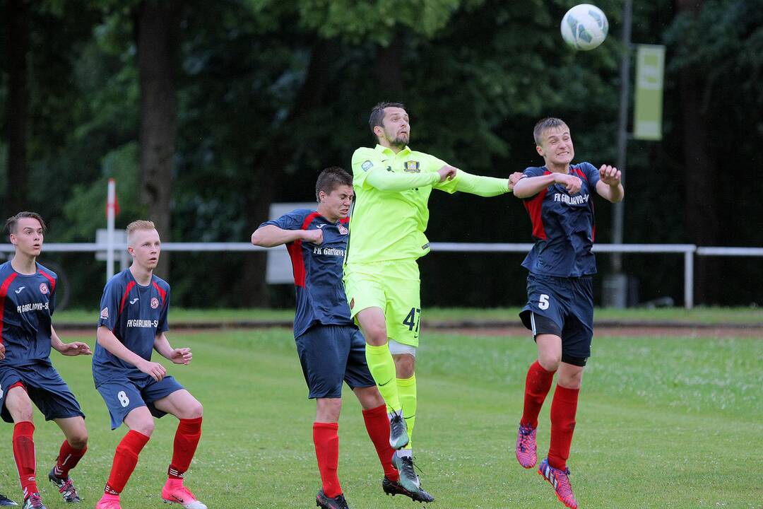 LFF taurė: „Garliava“ – „Trakai“ 0:8