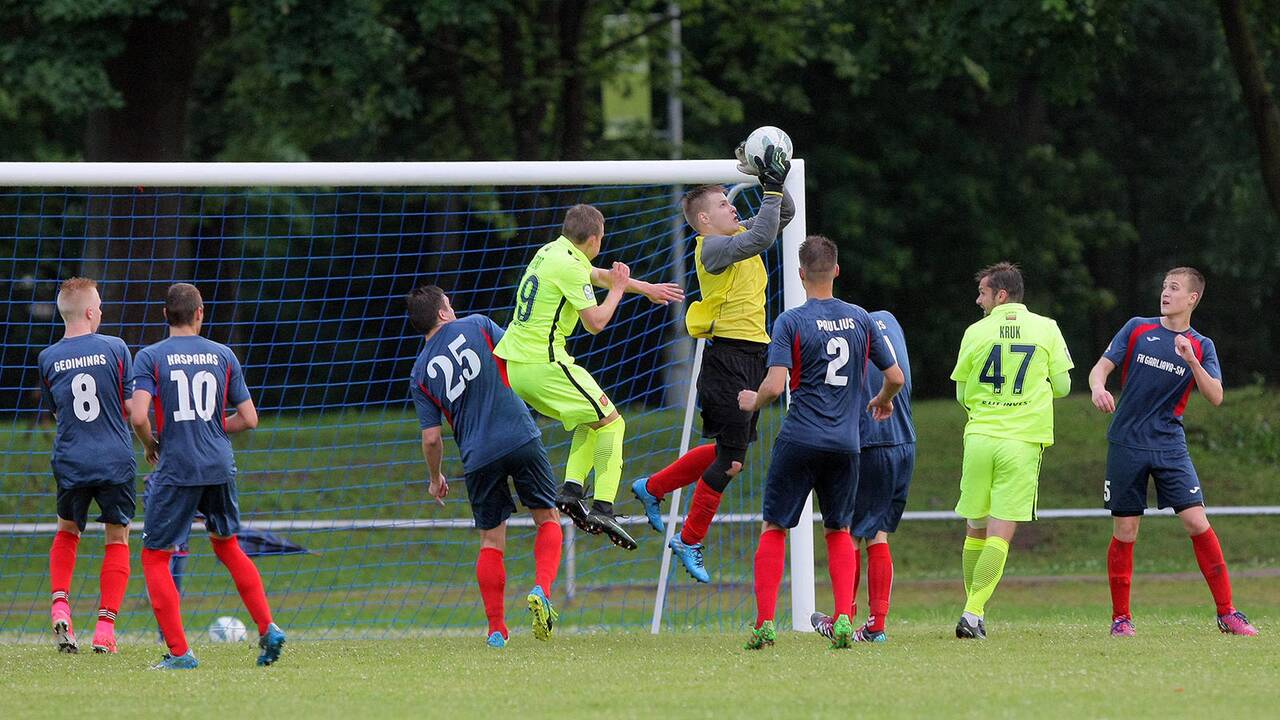 LFF taurė: „Garliava“ – „Trakai“ 0:8