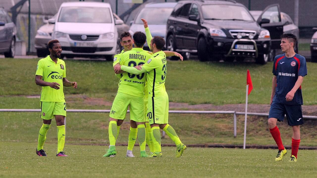 LFF taurė: „Garliava“ – „Trakai“ 0:8