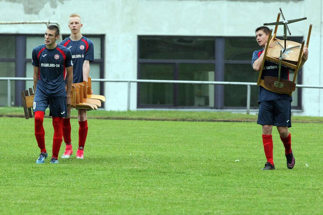 LFF taurė: „Garliava“ – „Trakai“ 0:8