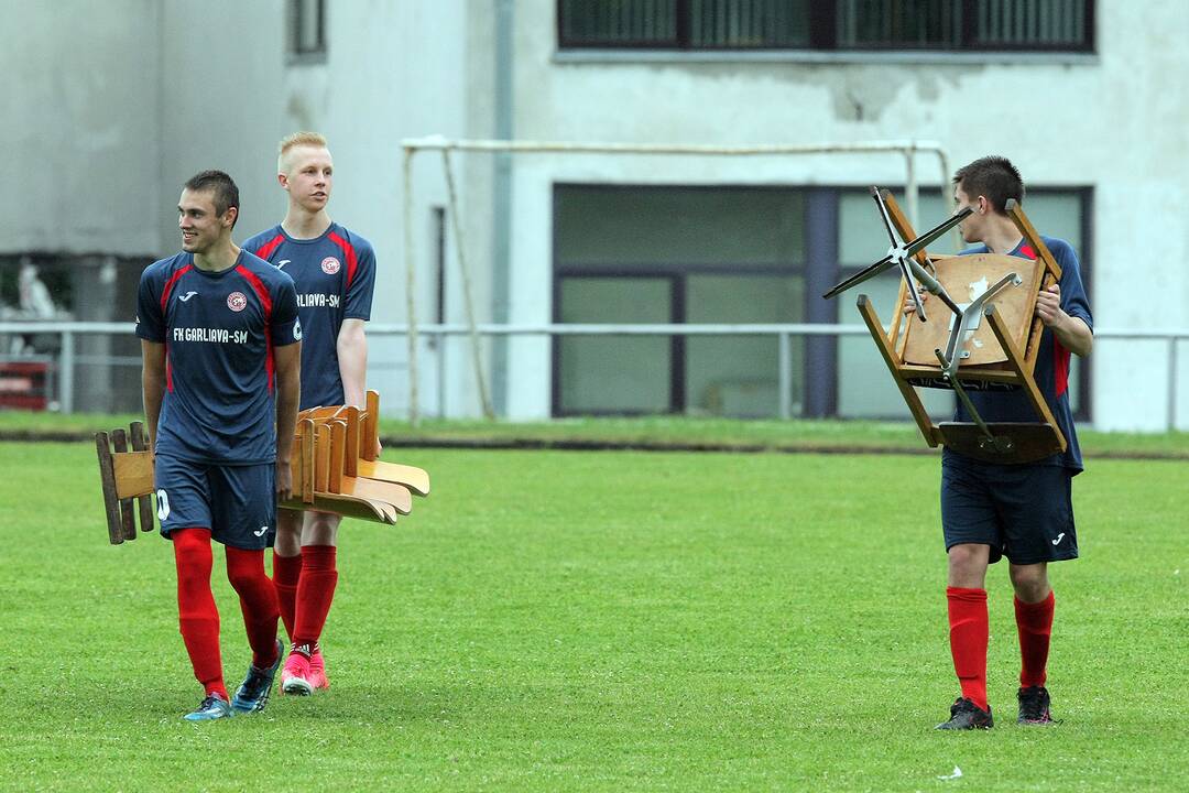 LFF taurė: „Garliava“ – „Trakai“ 0:8