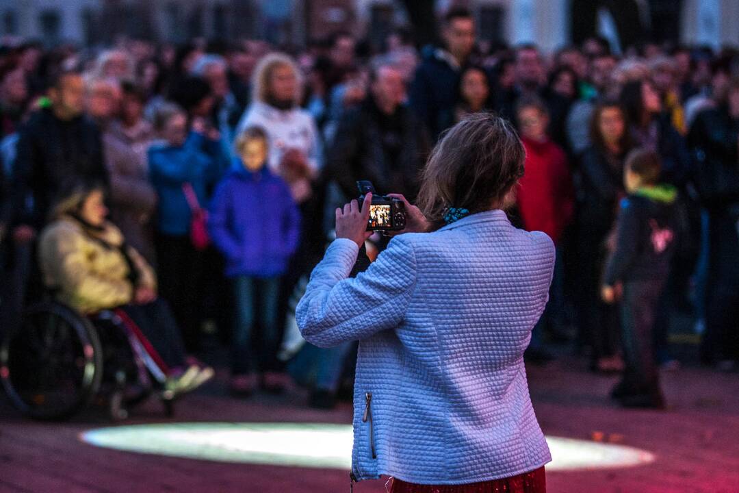 G. Paškevičiaus koncertas Rotušės aikštėje