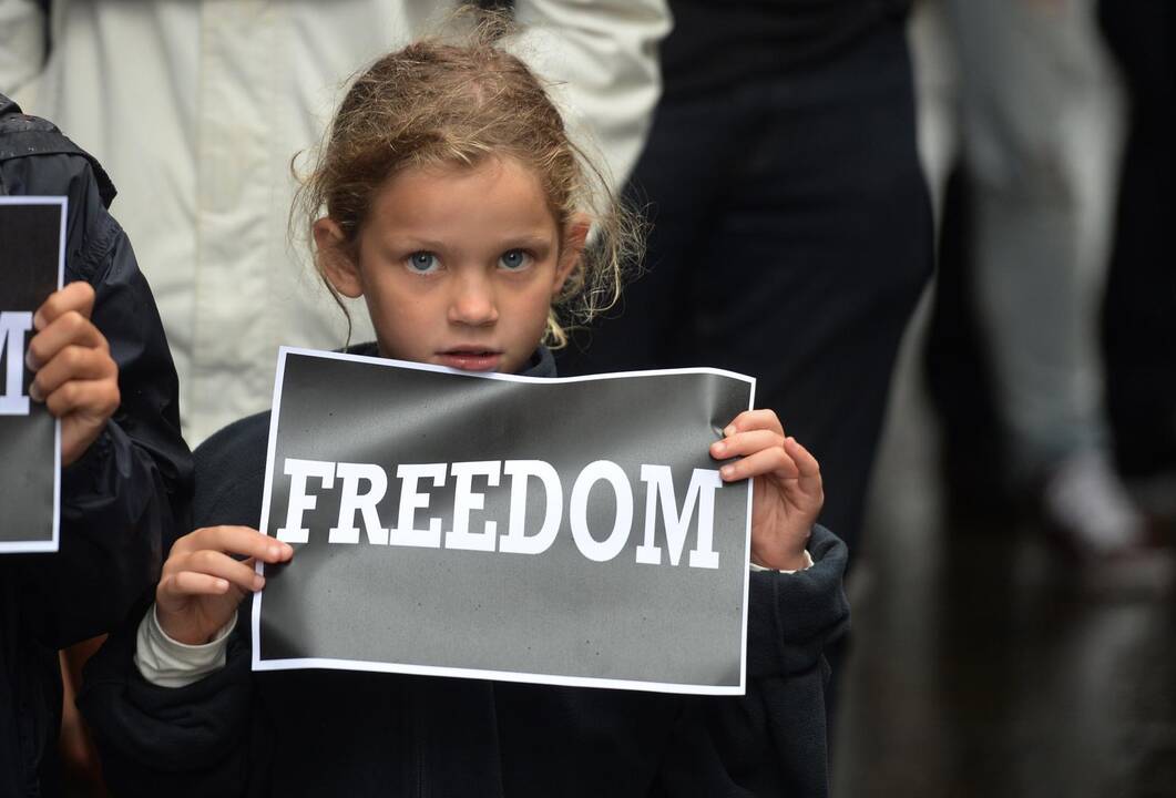 Istorinė demonstracija Paryžiuje 