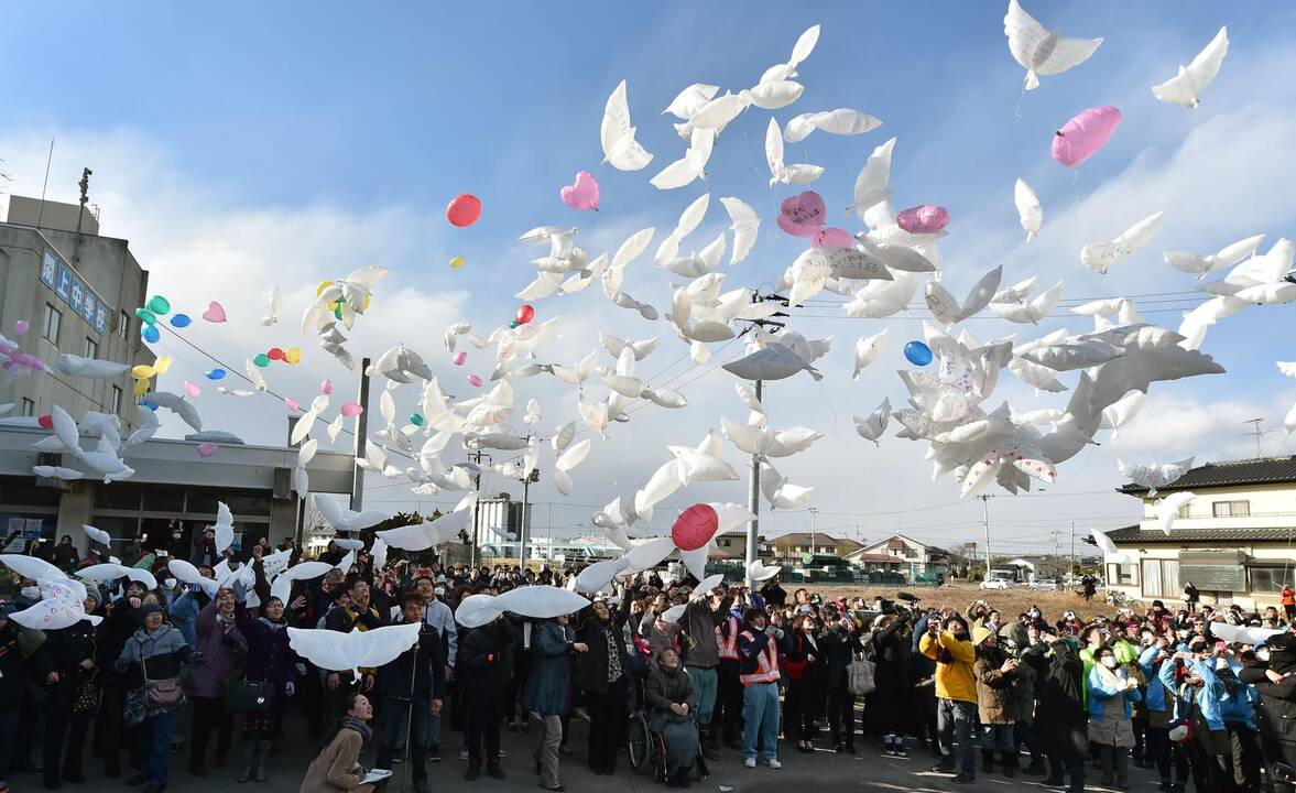 Po katastrofinio cunamio Japonijoje – jau ketveri