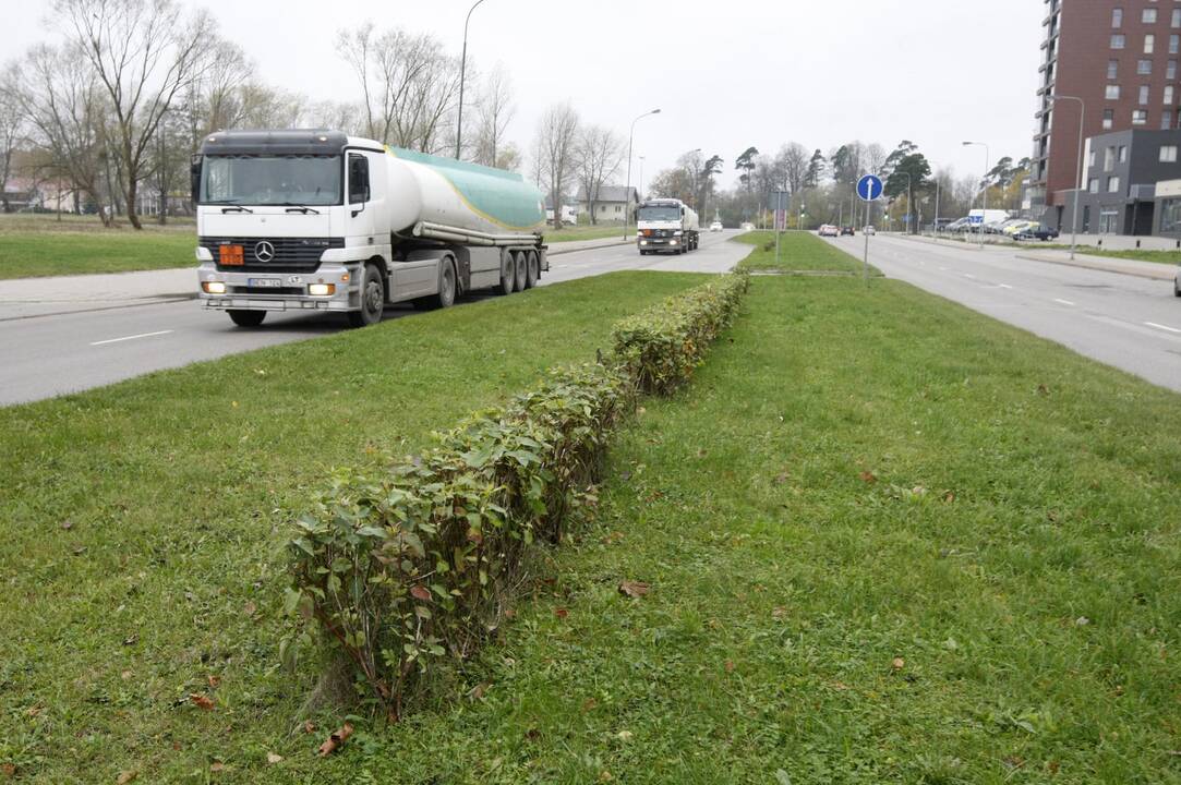 Išgirdo gyventojų prašymus: Statybininkų prospekte neliks vilkikų