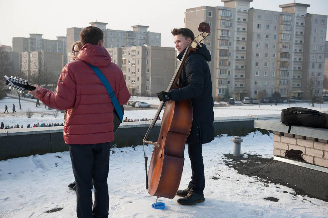 Gimnazistų sveikinimai Lietuvai