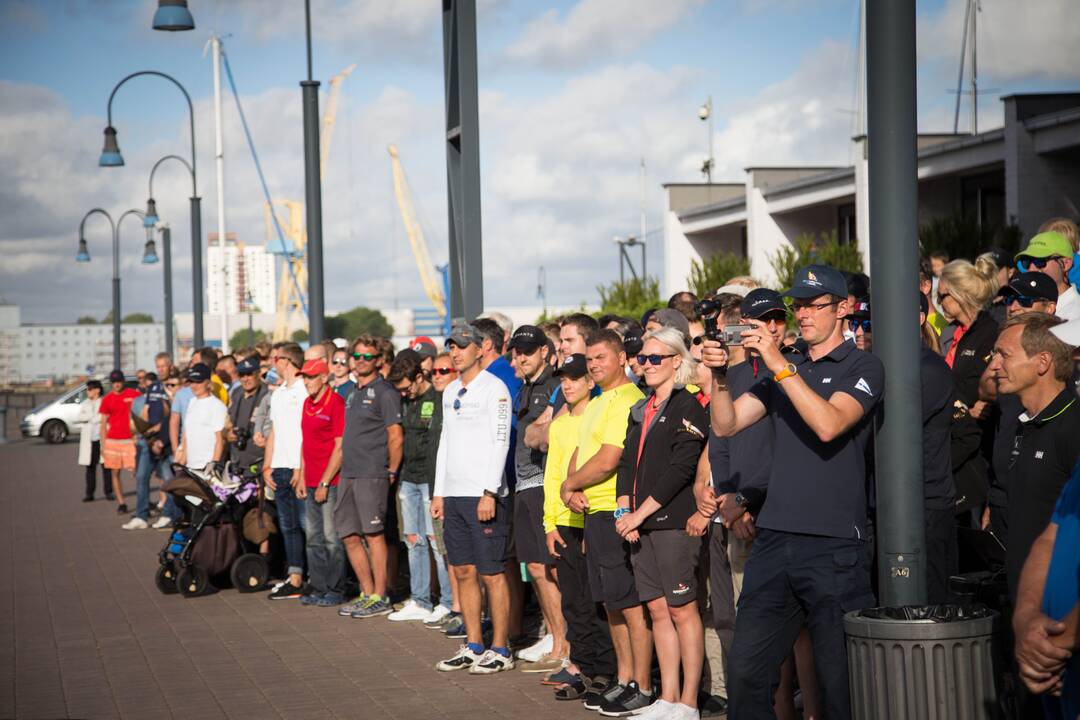 Iškilmingai atidaryta jubiliejinė regata