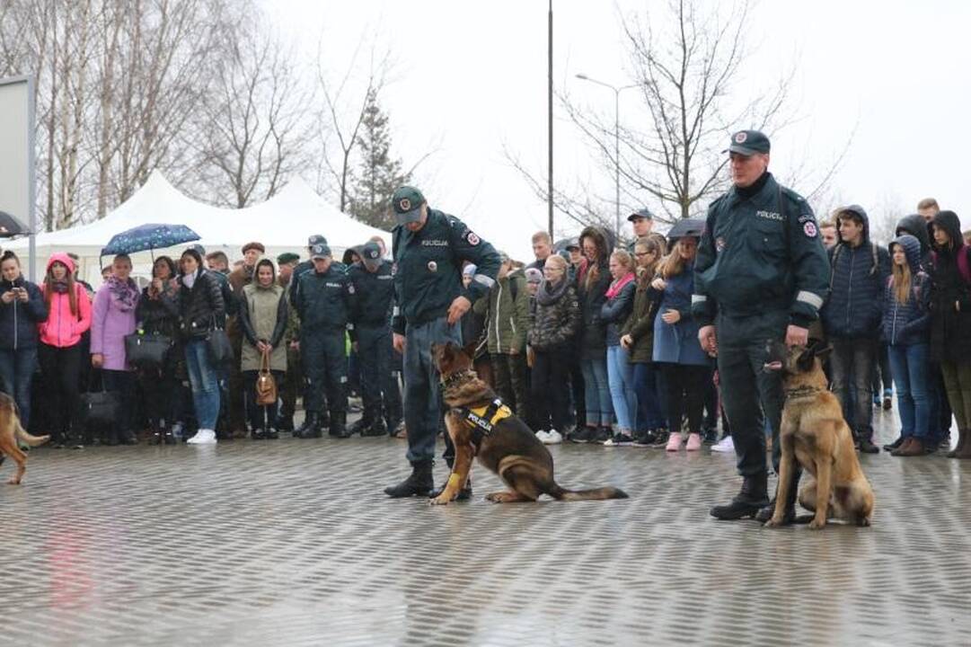 Atvirų durų diena Policijos mokykloje