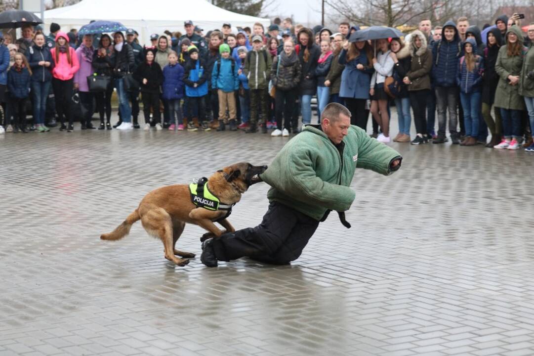 Atvirų durų diena Policijos mokykloje