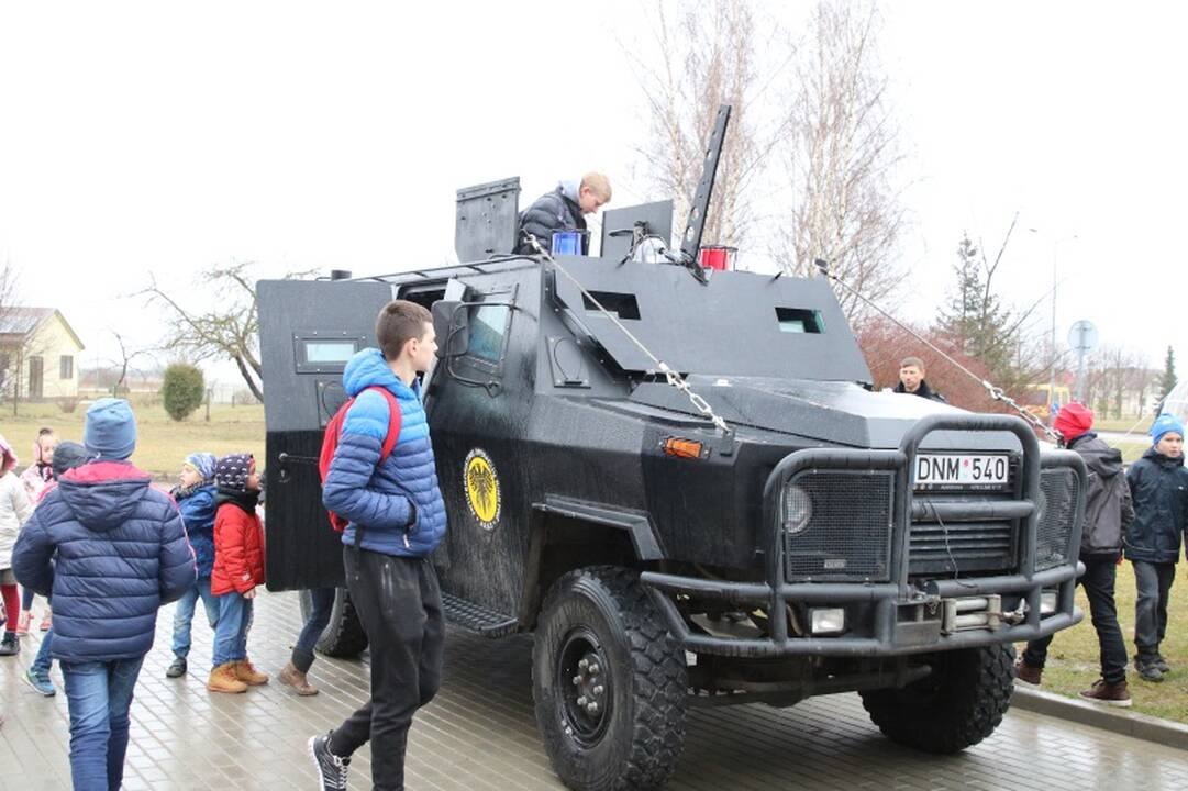 Atvirų durų diena Policijos mokykloje