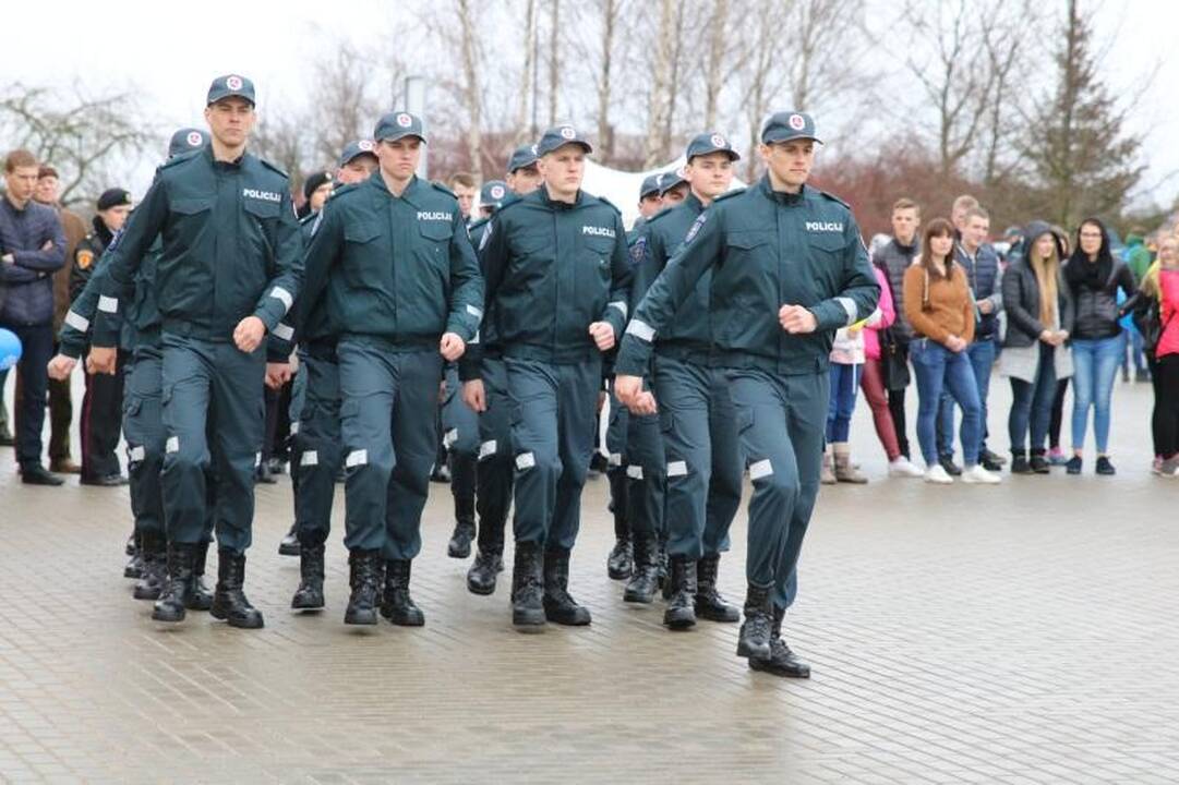 Atvirų durų diena Policijos mokykloje