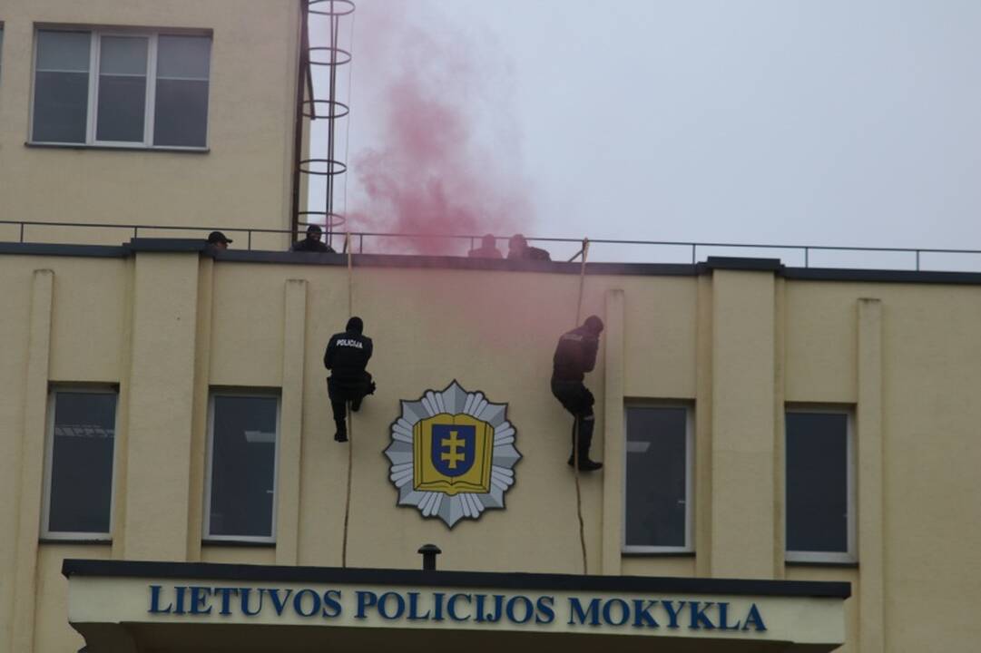 Atvirų durų diena Policijos mokykloje