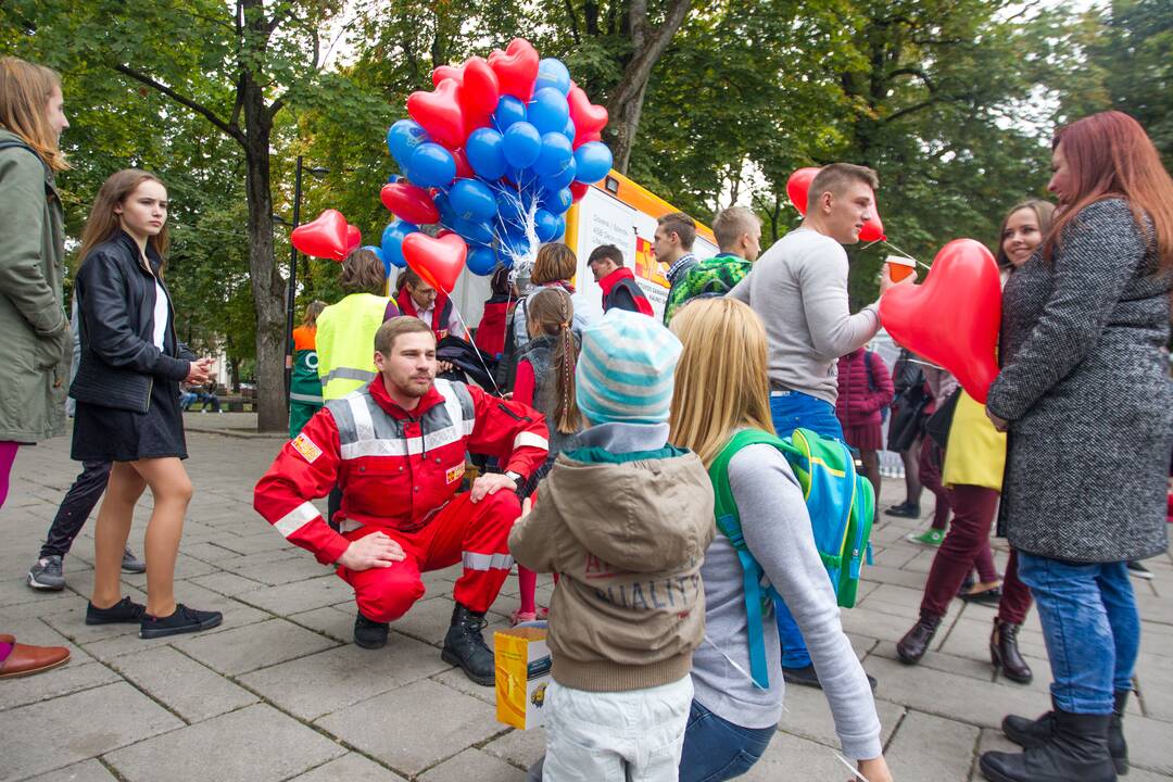 Kauniečiai mokėsi pirmosios pagalbos