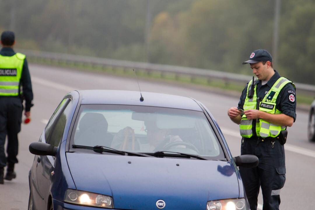 Netikėtas policijos reidas