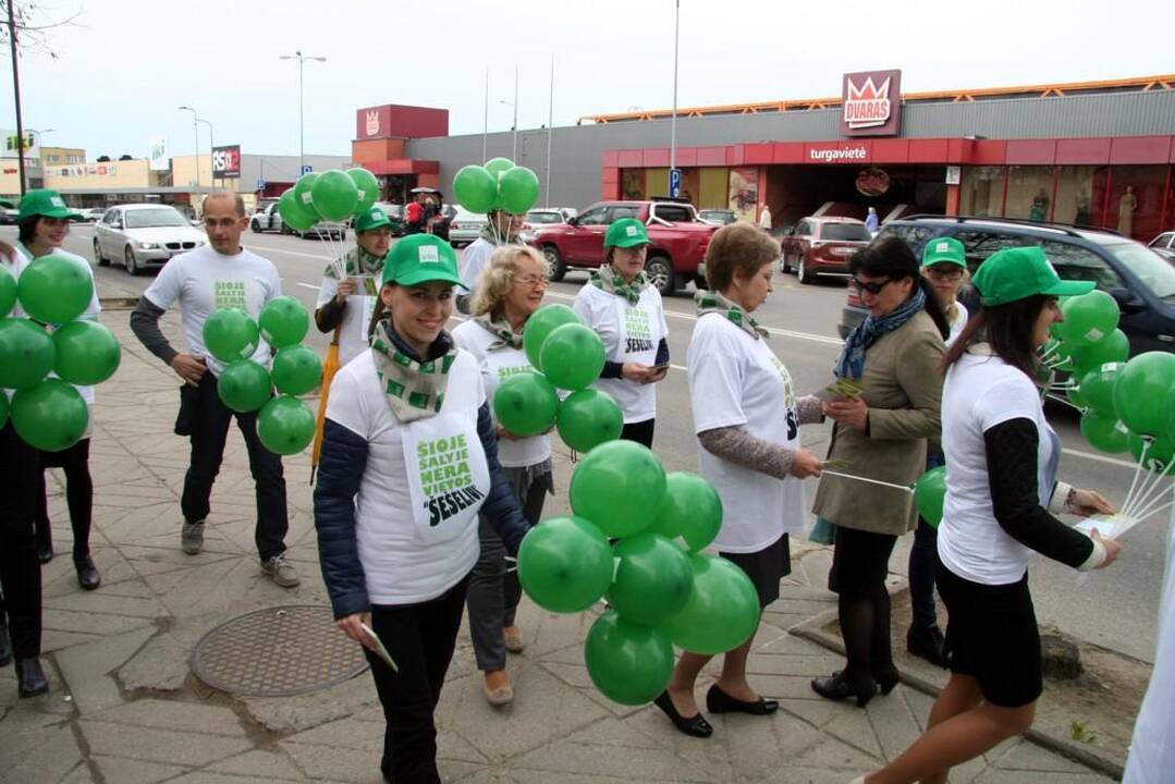 Akcija „Šioje šalyje nėra vietos šešėliui“
