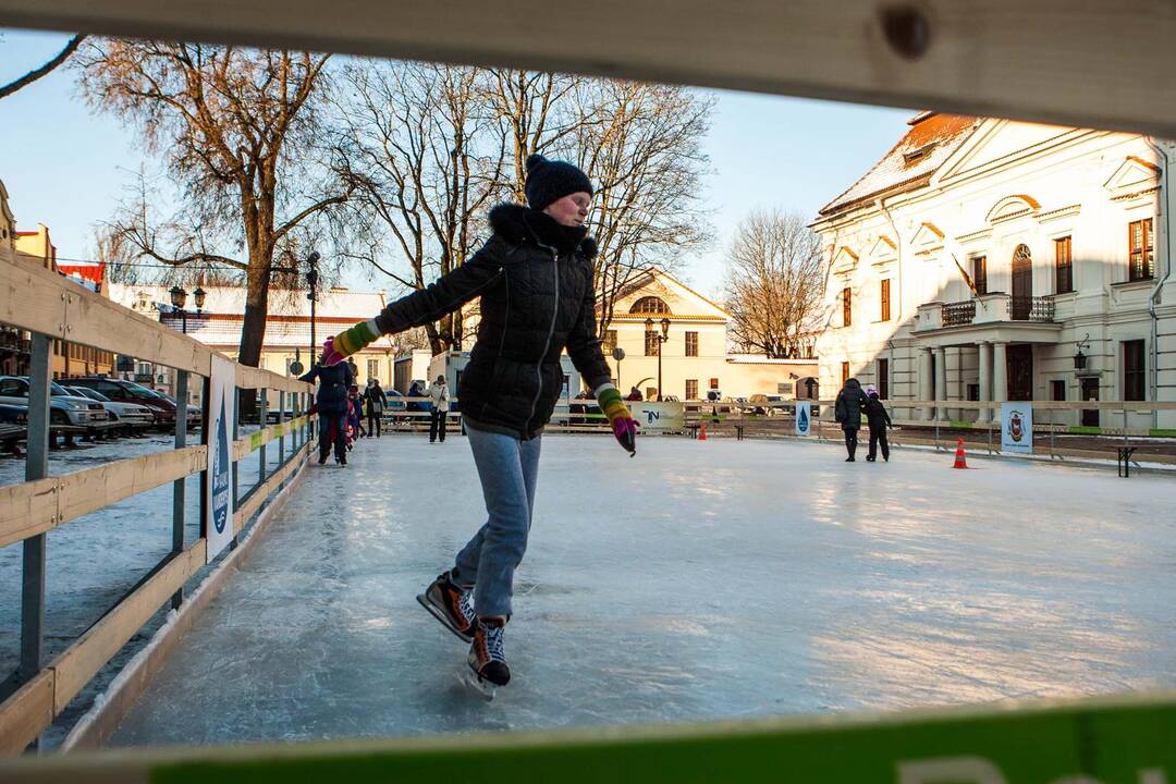 Rotušės aikštėje nebeliko čiuožyklos