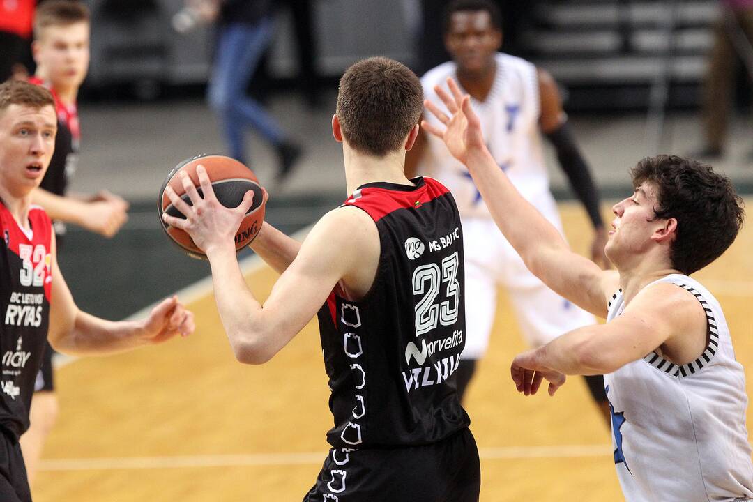 Jaunimo Eurolyga: „L. rytas“ – „Stellazzurra“ 76:55