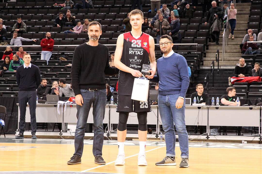 Jaunimo Eurolyga: „L. rytas“ – „Stellazzurra“ 76:55