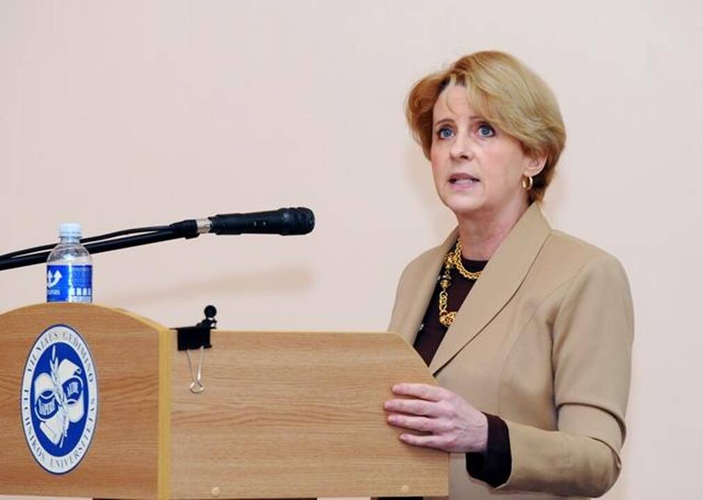Deborah Ann McCarthy lankėsi VGTU