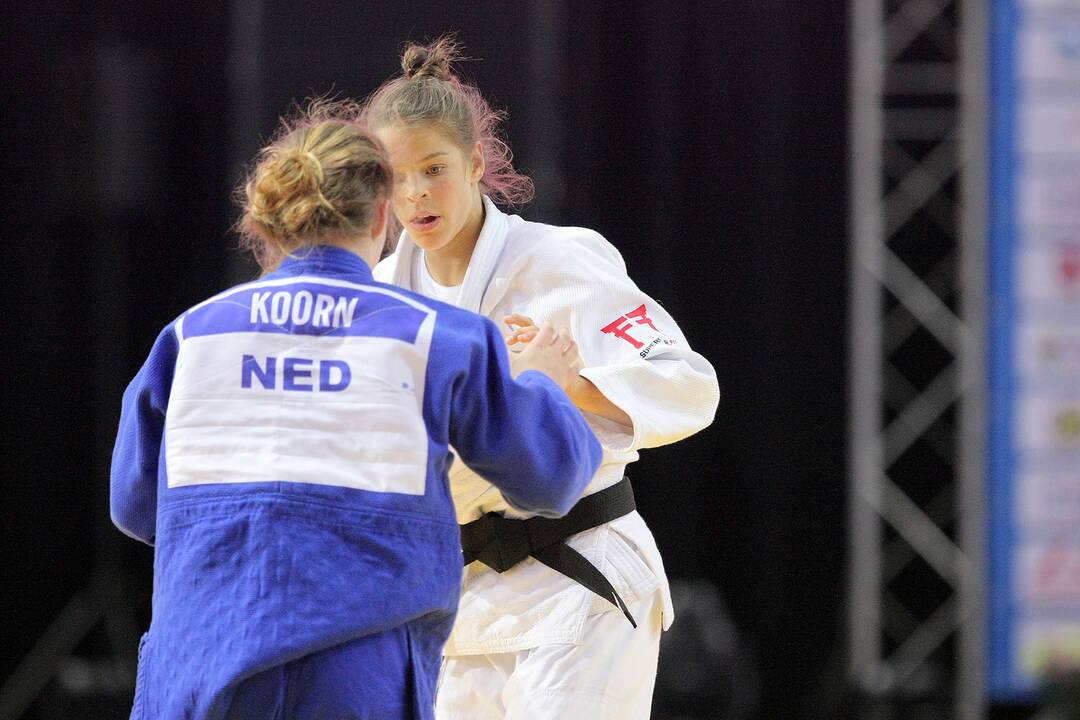 Europos jaunimo dziudo taurė. Šeštadienis