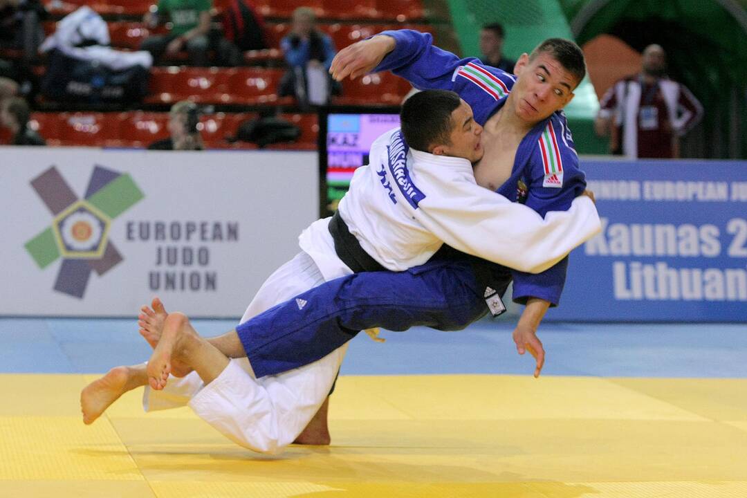 Europos jaunimo dziudo taurė. Šeštadienis