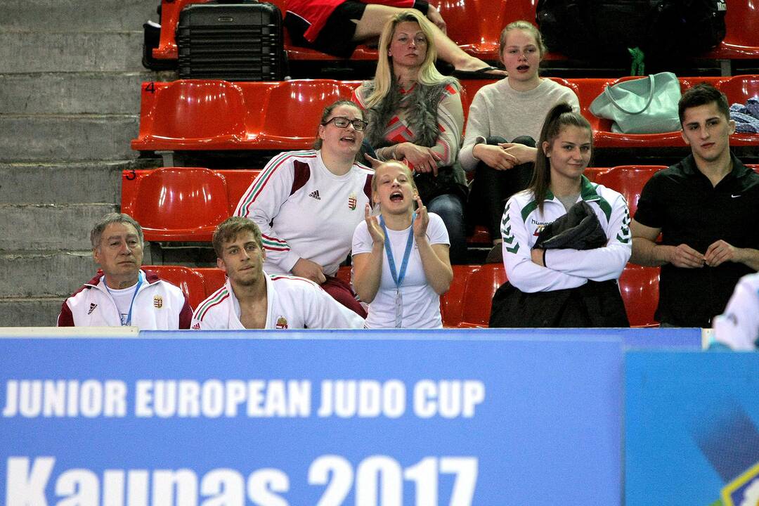 Europos jaunimo dziudo taurė. Šeštadienis