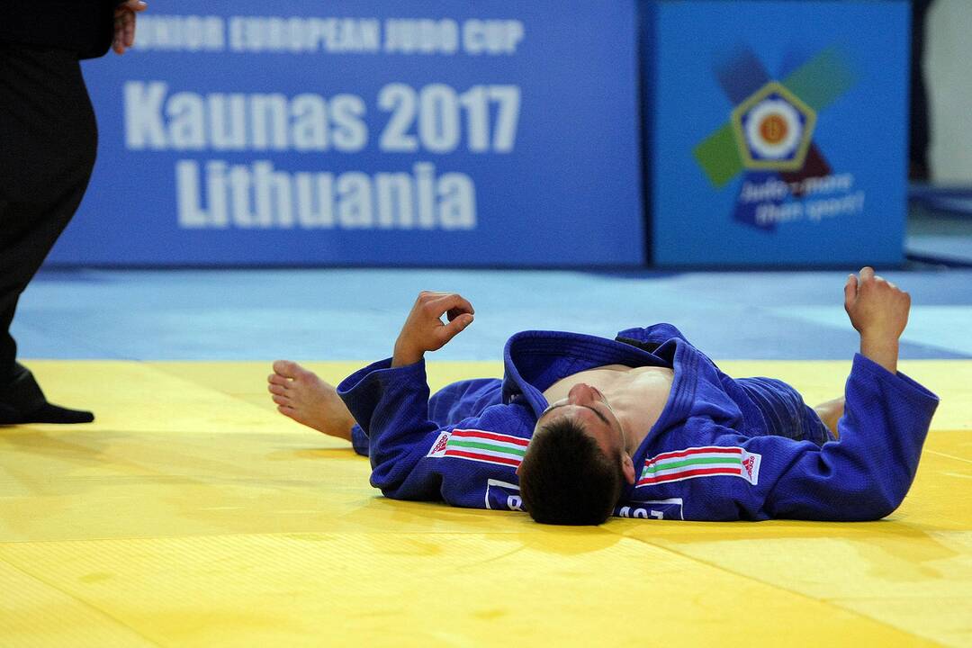 Europos jaunimo dziudo taurė. Šeštadienis